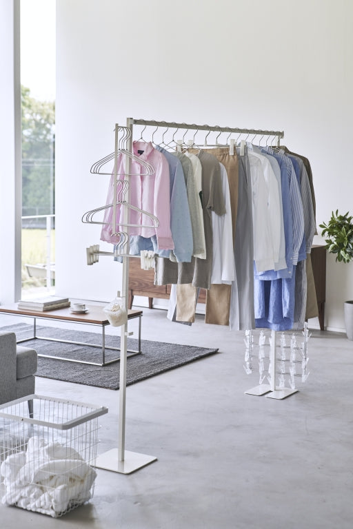 Foldable indoor drying rack - Tower - White – DECOVRY