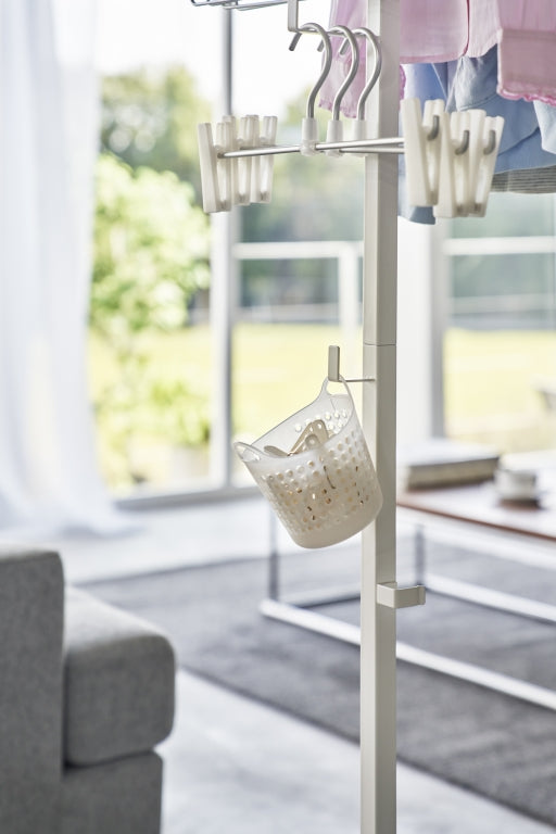 Foldable indoor drying rack - Tower - White – DECOVRY